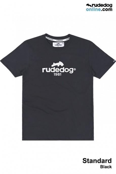 เสื้อยืด rudedog® รุ่น Standard สีดำ