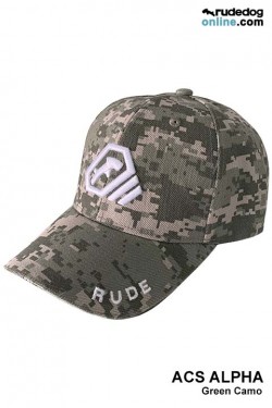 ACS Alpha Cap สีลายพรางเขียว