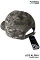 ACS Alpha Cap สีลายพรางเขียว