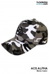 ACS Alpha Cap สีเทาลายพราง