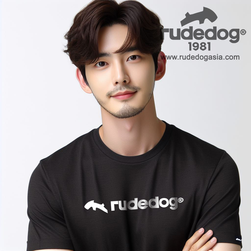 เสื้อยืด rudedog รุ่น Class Dog สีดำ