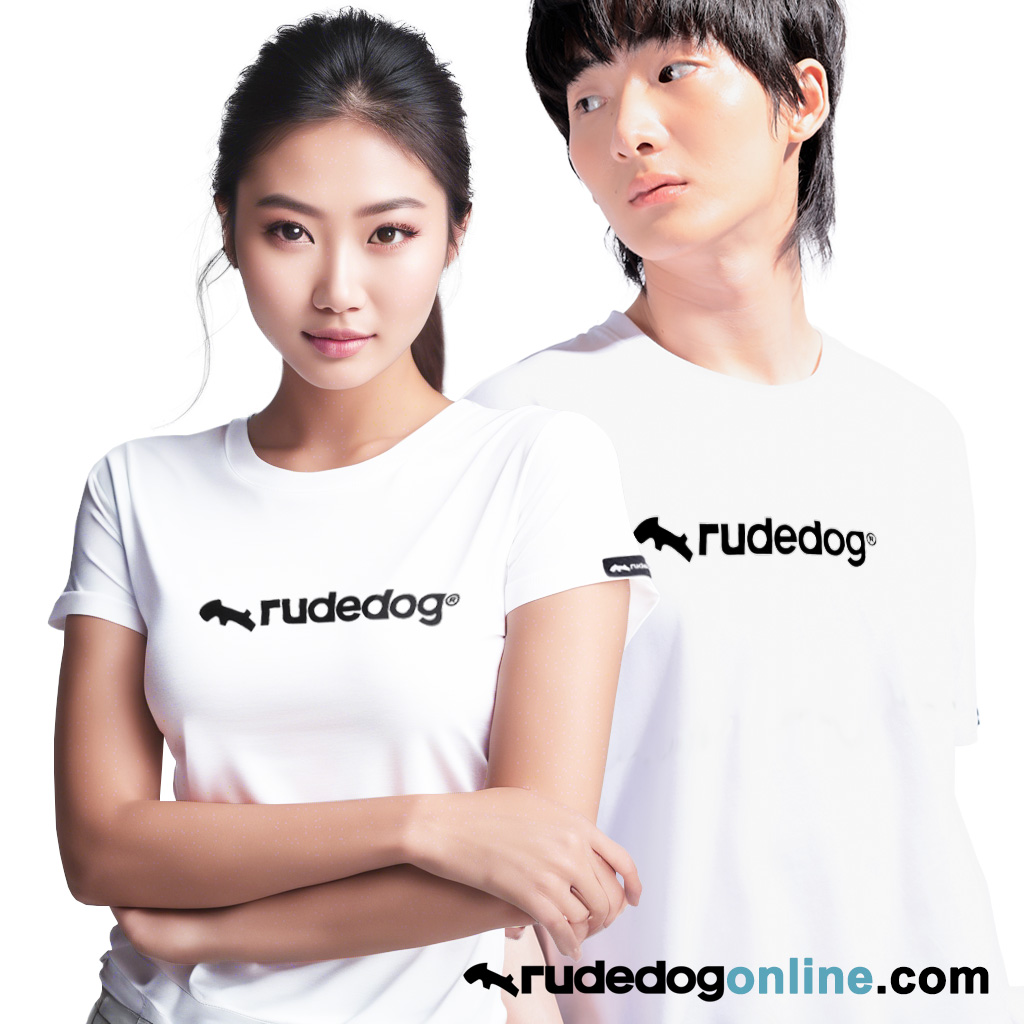 เสื้อยืด rudedog รุ่น Class Dog สีขาว