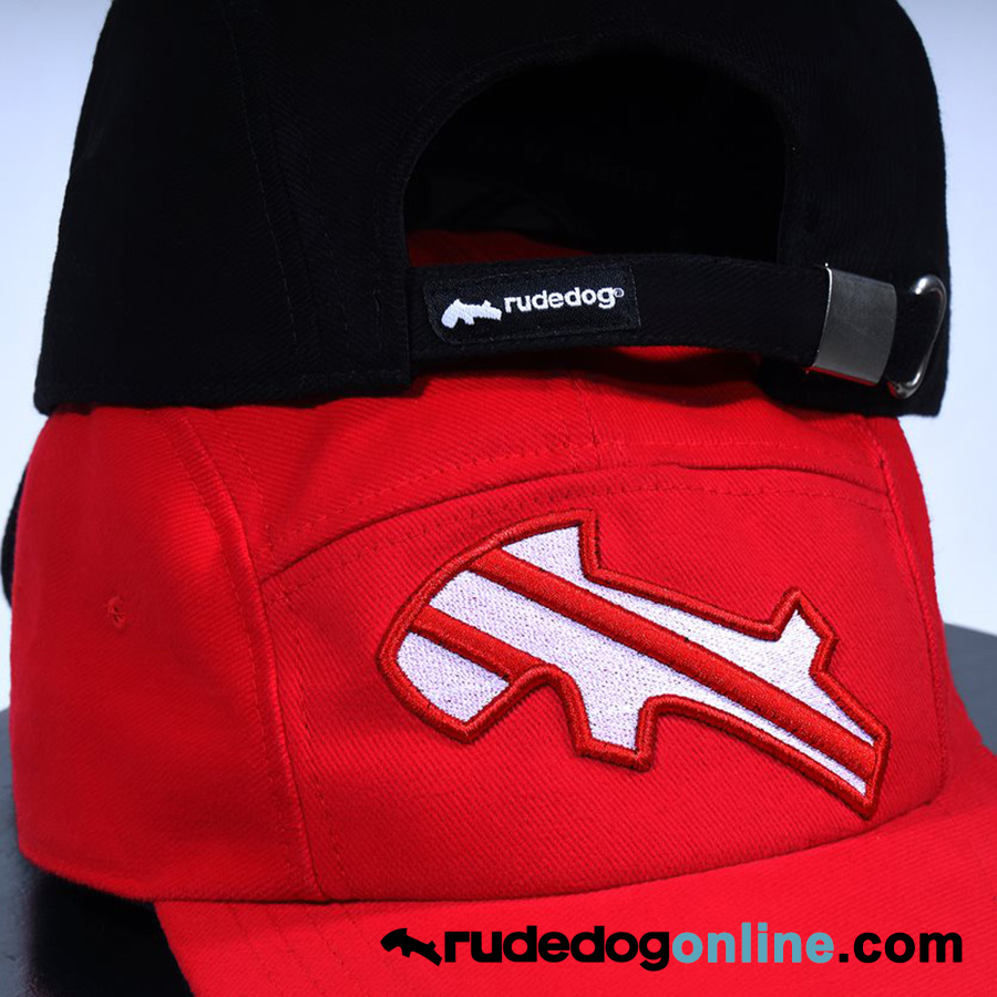 หมวกแก๊ป rudedog รุ่น Marine สีแดง