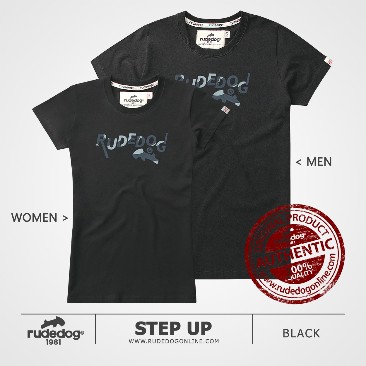 เสื้อยืด rudedog รุ่น Step Up