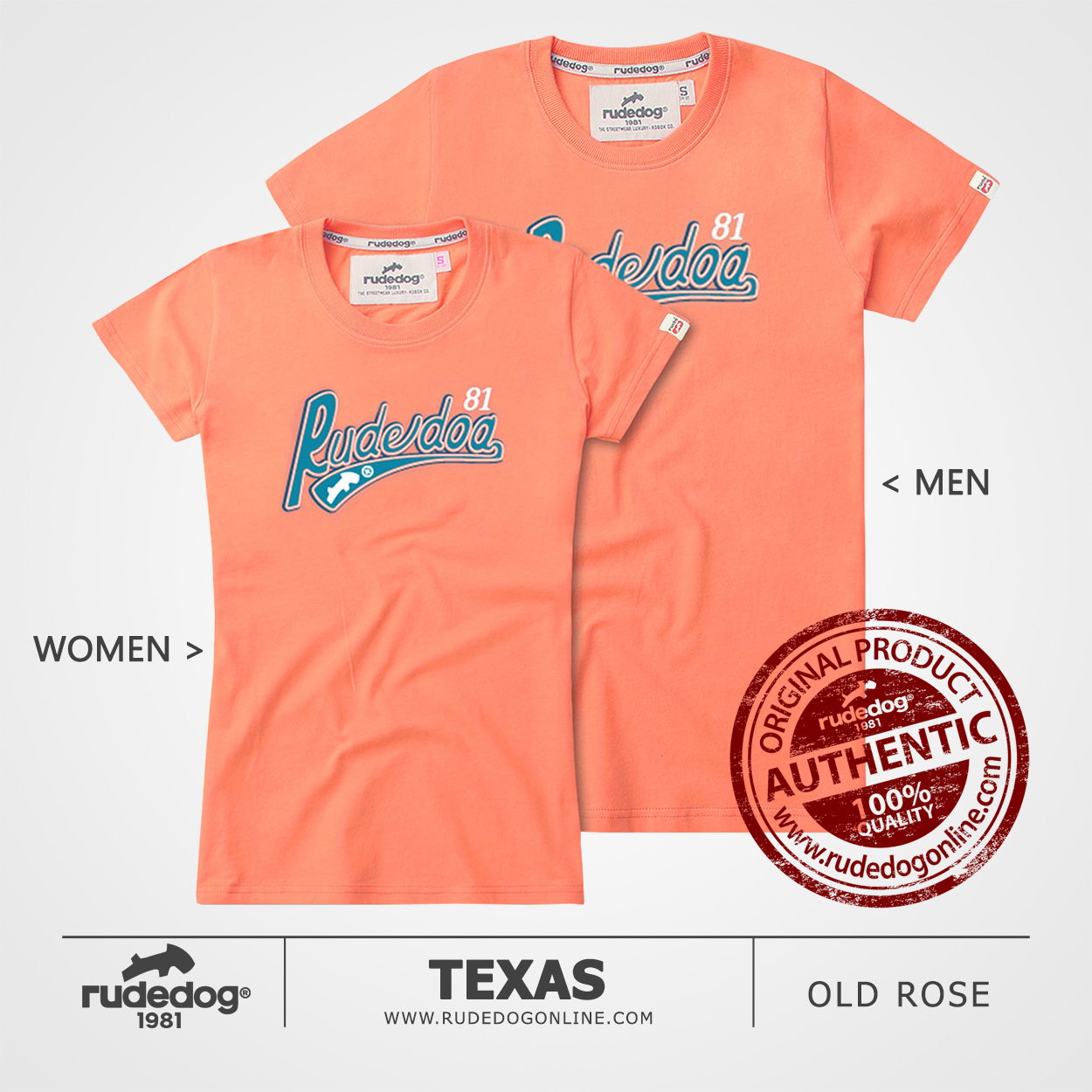 เสื้อยืด rudedog รุ่น Texas