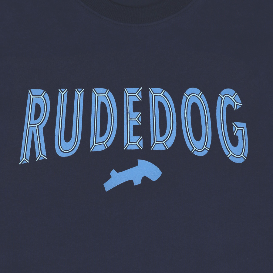 ลายเสื้อยืด rudedog รุ่น Upper สีกรมท่า