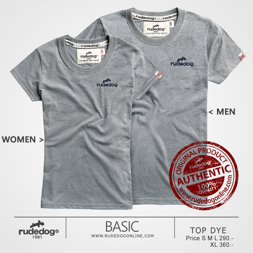 เสื้อยืด rudedog รุ่น Basic