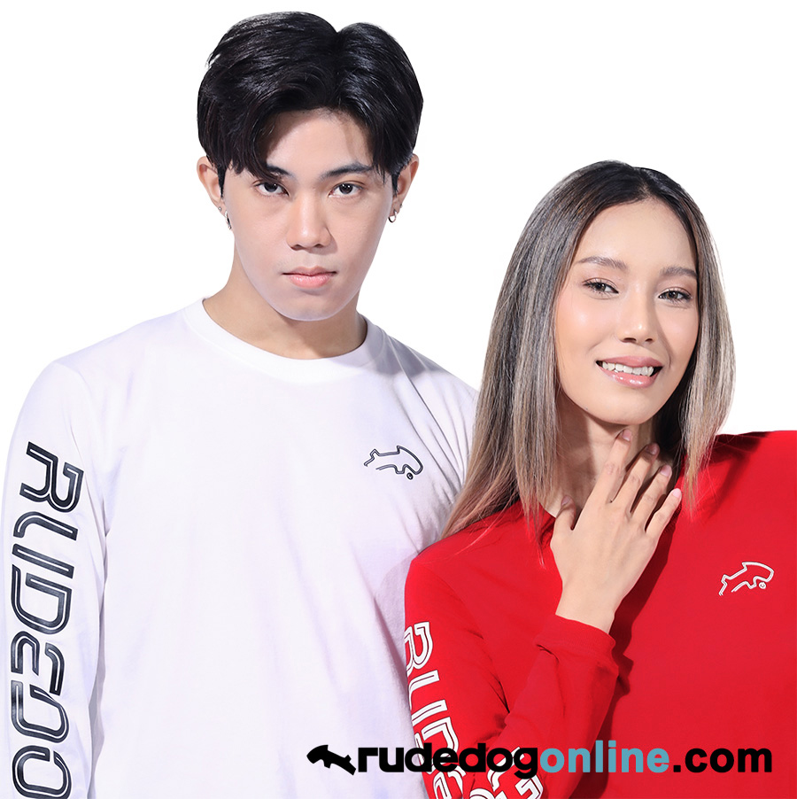 เสื้อยืดแขนยาว rudedog รุ่น Connect