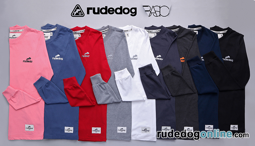 เสื้อยืดแขนยาว rudedog รุ่น Basic