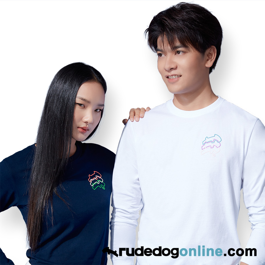 เสื้อยืดแขนยาว rudedog รุ่น Connect