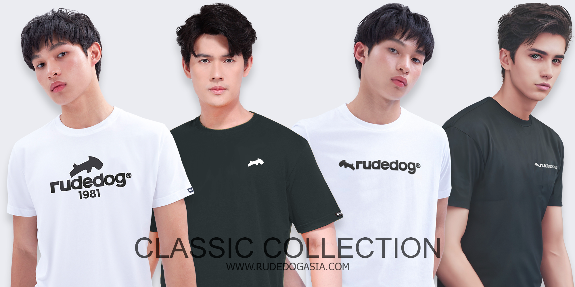 เสื้อยืด rudedog คลาสสิก คอลเลคชั่น