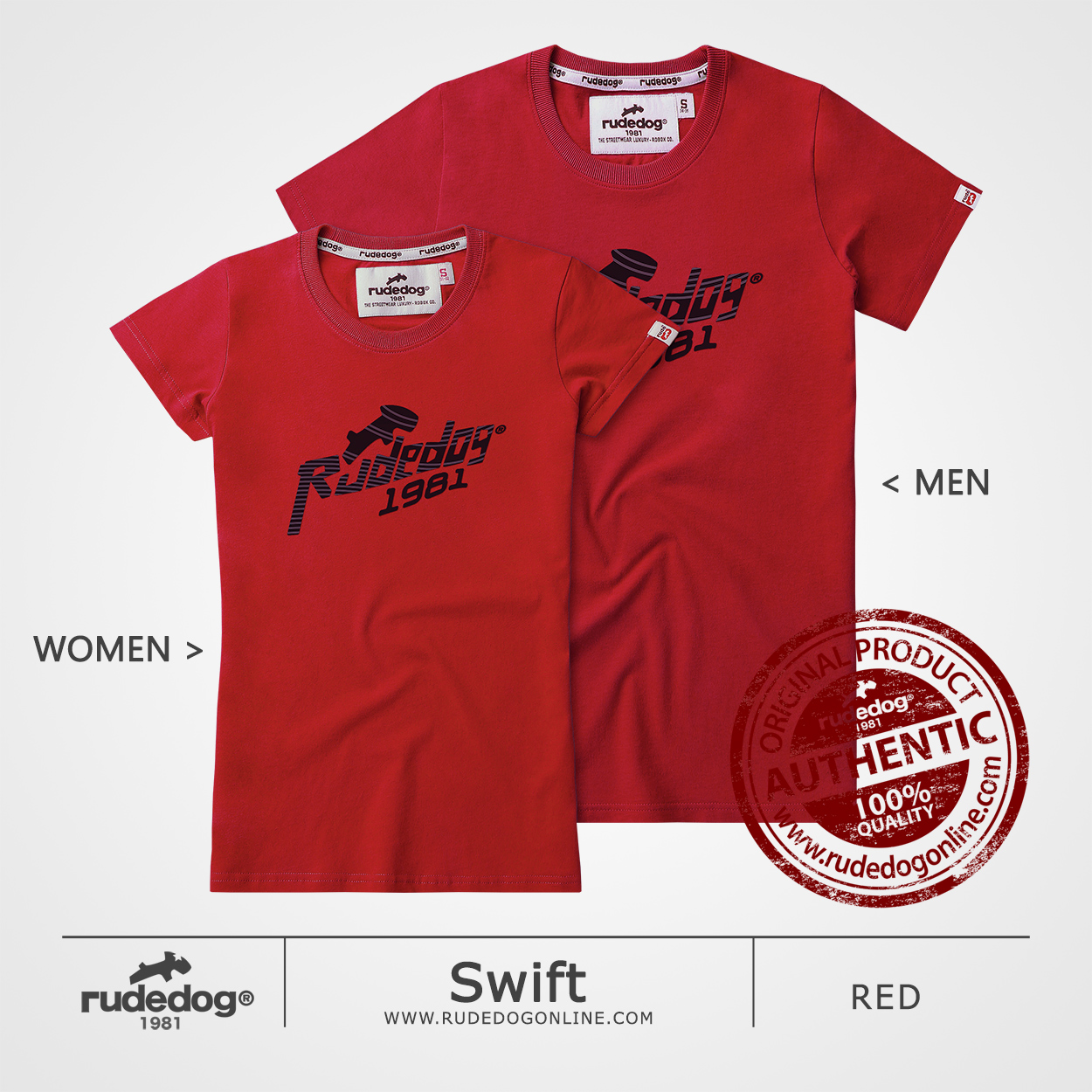 เสื้อยืด rudedog รุ่น Swift