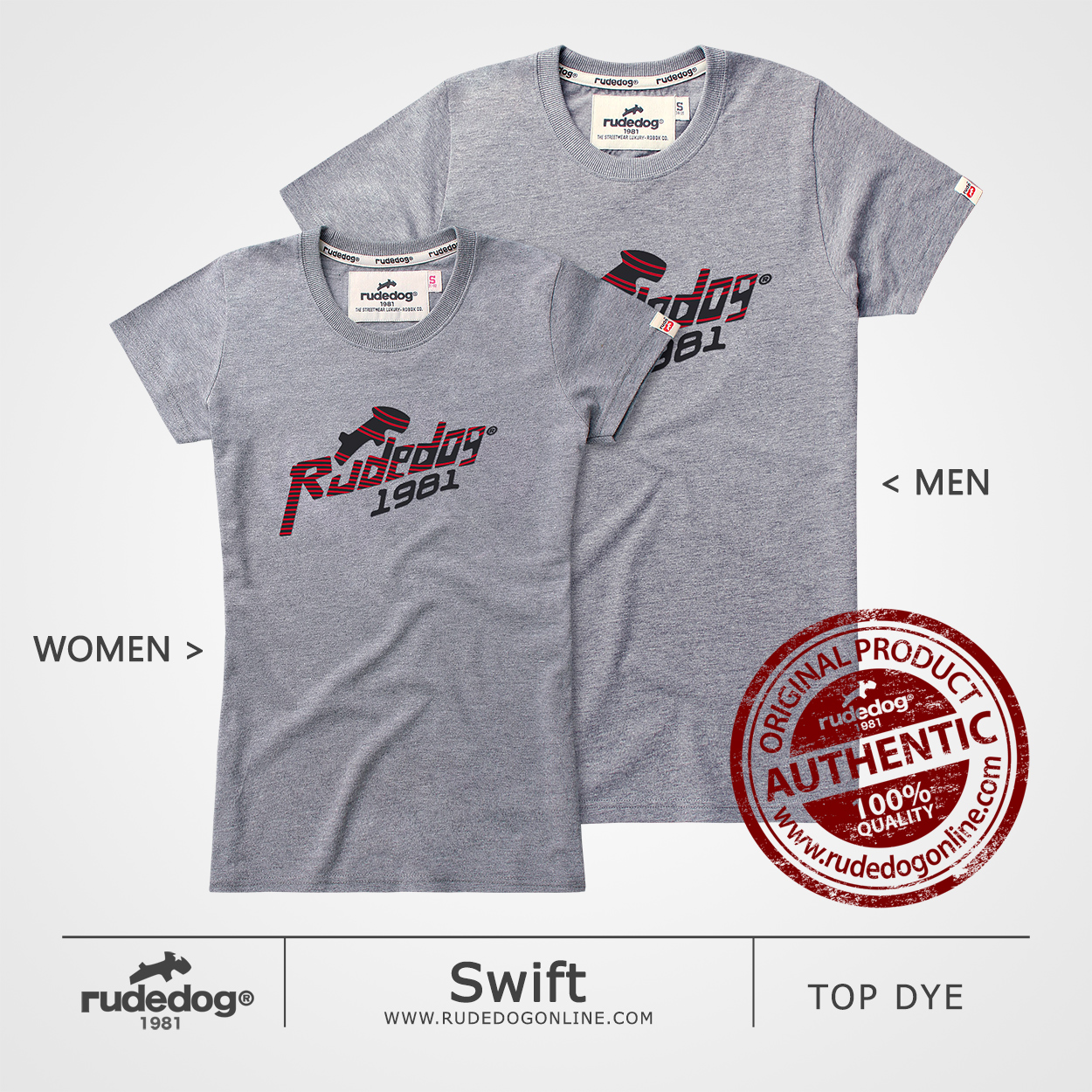 เสื้อยืด rudedog รุ่น Swift